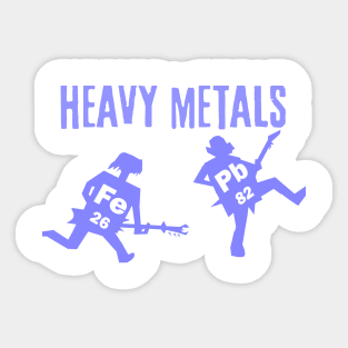 Heavy Metals Sticker